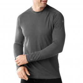 Smartwool Термофутболка чоловіча  PhD Ultra Light Long Sleeve Shirt Charcoal (SW 16097.003), Розмір S