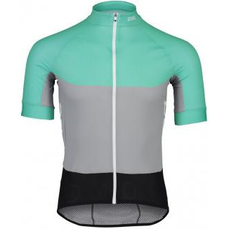 POC Велоджерсі чоловіче  Essential Road Light Jersey Fluorite Green/Alloy Grey (PC 582128313), Розмір S - зображення 1