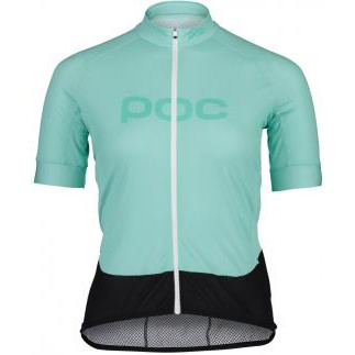 POC Велоджерсі жіноче  W's Essential Road Logo Jersey Light Fluorite Green/Fluorite Green (PC 532938311) - зображення 1