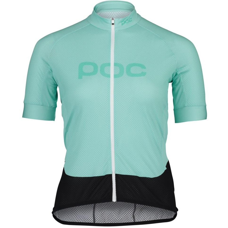 POC Велоджерсі жіноче  W's Essential Road Logo Jersey Light Fluorite Green/Fluorite Green (PC 532938311) - зображення 1