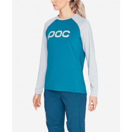 POC Велоджерсі жіноче  Essential MTB Women's Jersey Antimony Blue/Oxolane Grey (PC 528368251), Розмір L