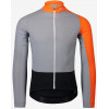 POC Велоджерсі чоловіче  Essential Road Mid LS Jersey Granite Grey/Zink Orange (PC 582108287), Розмір S - зображення 1