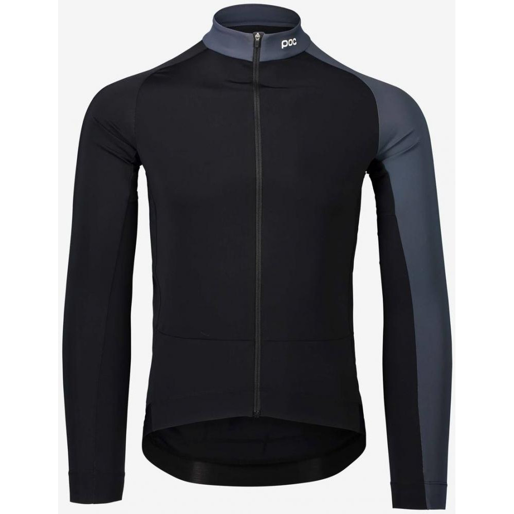 POC Велоджерсі чоловіче  Essential Road Mid LS Jersey Uranium Black/Sylvanite Grey (PC 582108288), Розмі - зображення 1