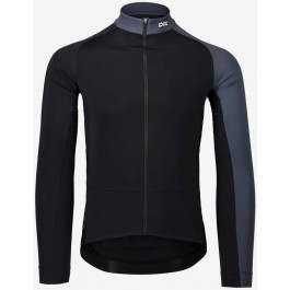 POC Велоджерсі чоловіче  Essential Road Mid LS Jersey Uranium Black/Sylvanite Grey (PC 582108288), Розмі