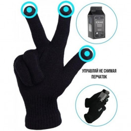 AIRON Рукавички iGlove для сенсорних екранів Black