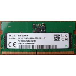 SK hynix 8 GB SO-DIMM DDR5 4800 MHz (HMCG66MEBSA095N)