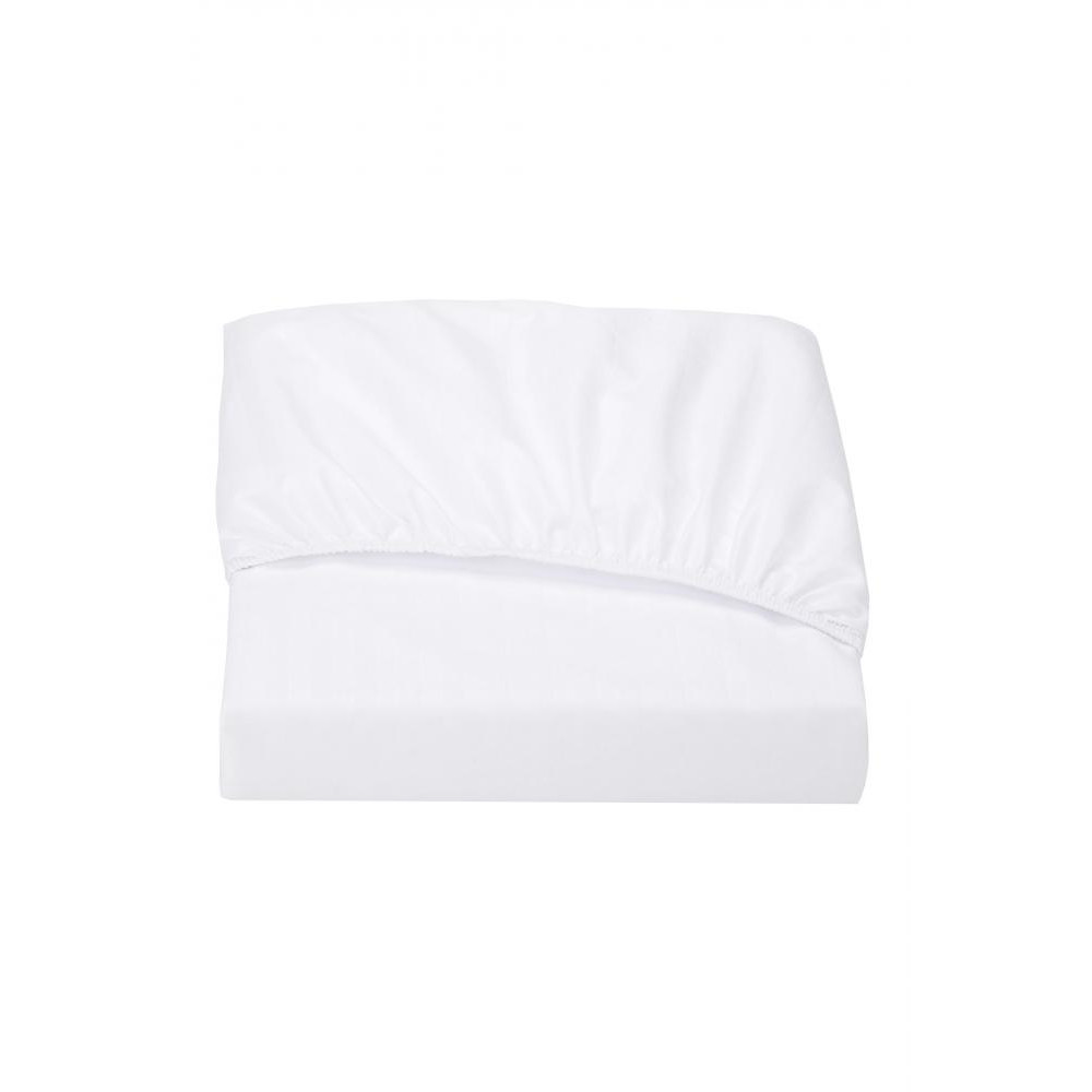 Good-dream Простынь на резинке  Microfiber White Stripe 180х190 (GDMWSHEETF180190) - зображення 1