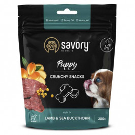Savory Crunchy Snacks Puppy Lamb & Sea Buckthorn 200 г (31379)