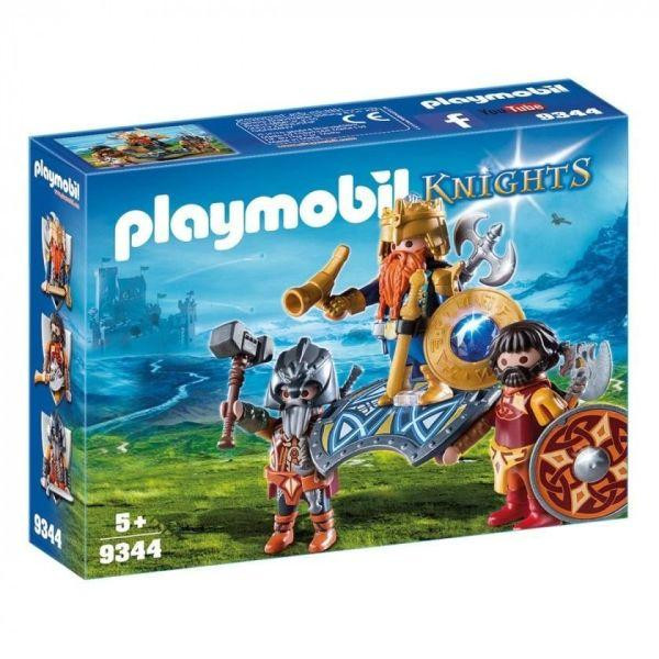 Playmobil Dwarf King with Guards (9344) - зображення 1