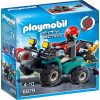 Playmobil Грабитель с добычей на квадроцикле (6879) - зображення 1