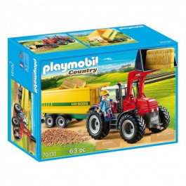 Playmobil Трактор с прицепом 63 эл (70131)