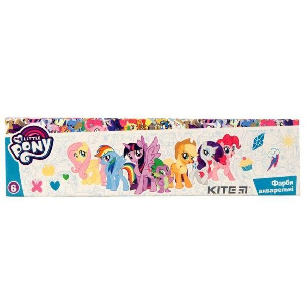Kite Краски акварельные My Little Pony 6 цветов (LP19-040) - зображення 1