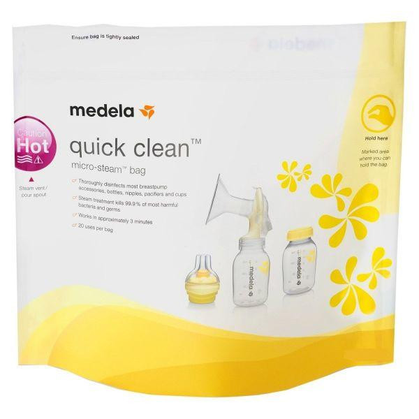 Medela Пакет для паровой стерилизации Quick Clean Microwave Bags, 1 шт (008.0391) - зображення 1
