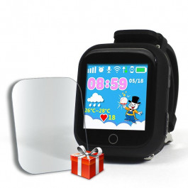  SmartWatch TD-02 (Q100) GPS-Tracking Wifi Watch Black