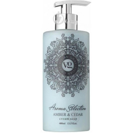 Vivian Gray Крем-мило  Aroma Selection Amber & Cedar Cream Soap 400 мл 1 шт./уп. (4250120720203)