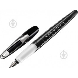 Herlitz Ручка перьевая  My.pen Black-White черный корпус 10999803 для левши