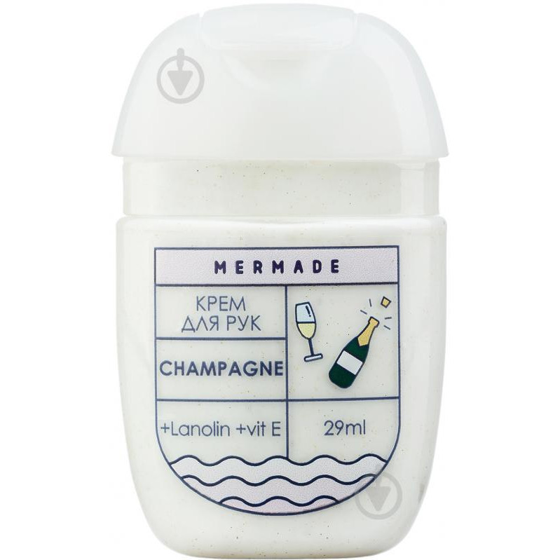 MERMADE Крем для рук с ланолином  Champagne (4820241300945) - зображення 1