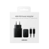 Samsung 45W PD Compact Power Adapter with Type-C cable Black (EP-T4510XBE) - зображення 3