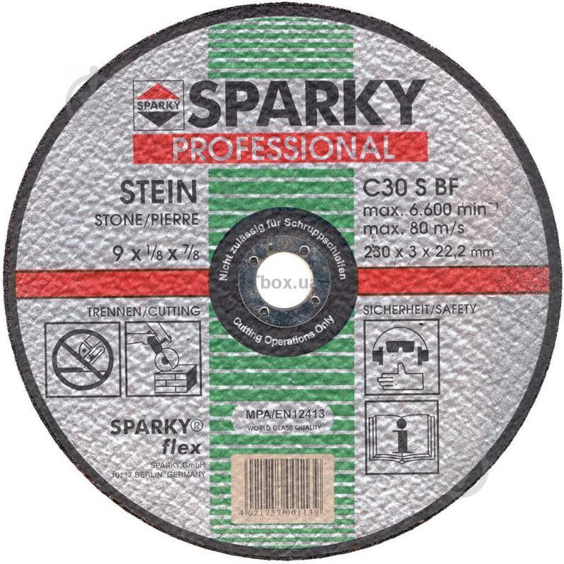 SPARKY Круг отрезной по металлу 150x3,0x мм (4021757001153) - зображення 1