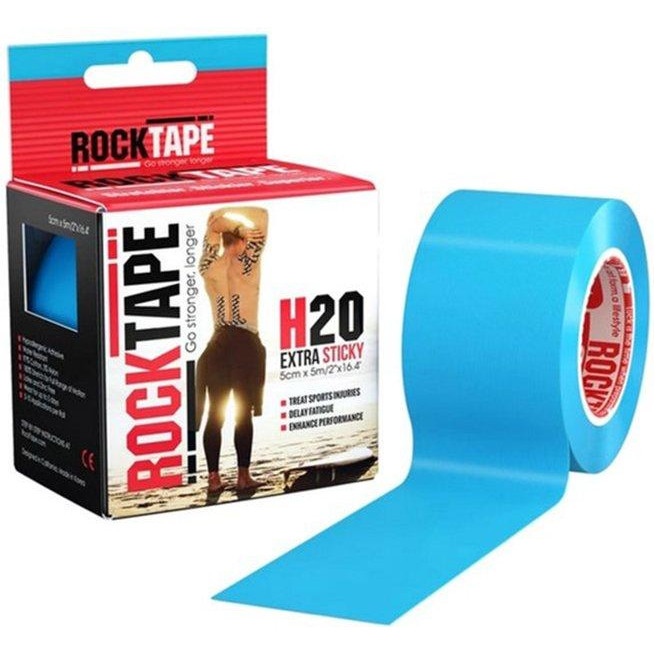 RockTape Кінезіо тейп  H2O 5x5 (Blue) - зображення 1