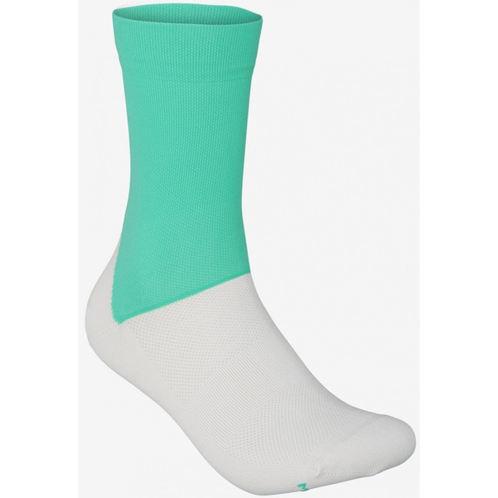POC Велошкарпетки  Essential Road Socks Fluorite Green/Hydrogen White (PC 651108352), Розмір L - зображення 1