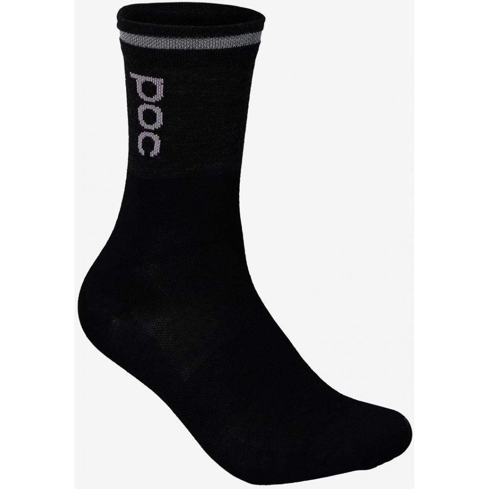 POC Велошкарпетки  Thermal Sock Sylvanite Grey/Uranium Black (PC 651358259), Розмір S - зображення 1