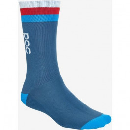 POC Велошкарпетки  Essential Mid Length Sock Cubane Multi Blue (PC 651338250), Розмір M