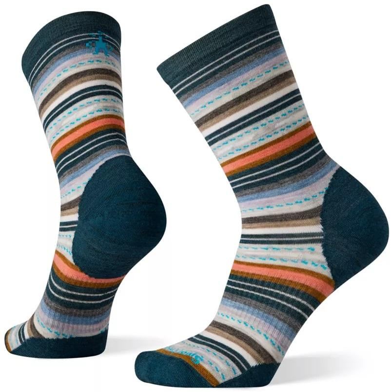 Smartwool Термошкарпетки жіночі  Women's Everyday Margarita Crew Socks Twilight Blue (SW SW001634.G74), Розмір - зображення 1