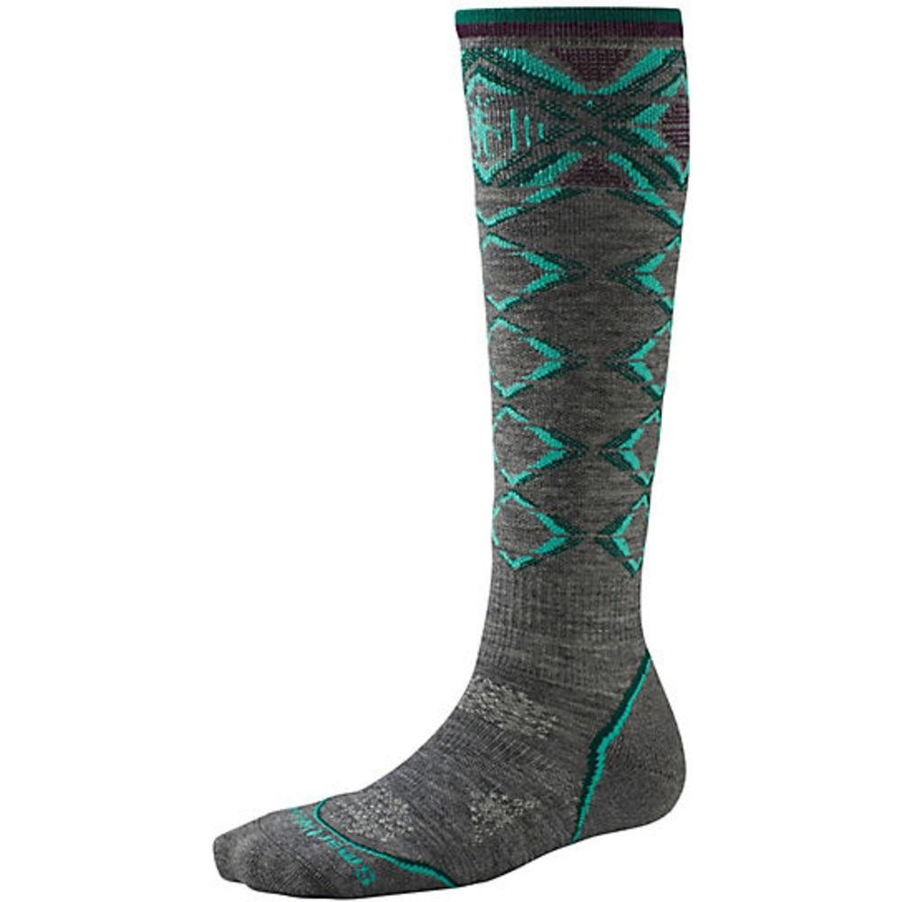 Smartwool Термошкарпетки жіночі  Women's PhD Light Patterned Socks Medium Gray (SW SW248.052), Розмір L - зображення 1