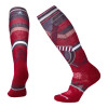 Smartwool Термошкарпетки жіночі  Women's PhD Ski Medium Pattern Socks Tibetan Red (SW B01002.A25), Розмір M - зображення 1