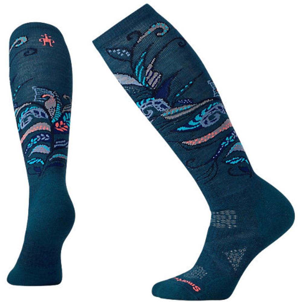 Smartwool Термошкарпетки жіночі  Women's PhD Ski Medium Pattern Socks Deep Sea Coral (SW 15018.340), Розмір M - зображення 1