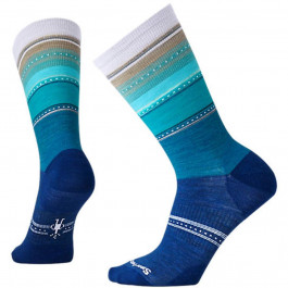 Smartwool Термошкарпетки жіночі  Women's Sulawesi Stripe Socks Dark Blue Heather (SW SW560.503), Розмір S