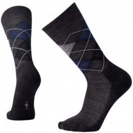Smartwool Термошкарпетки чоловічі  Men's Diamond Jim Socks Charcoal/Deep Navy (SW SW819.517), Розмір M