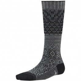 Smartwool Термошкарпетки жіночі  Women's Snowflake Flurry Socks Charcoal Heather (SW SW690.010), Розмір M
