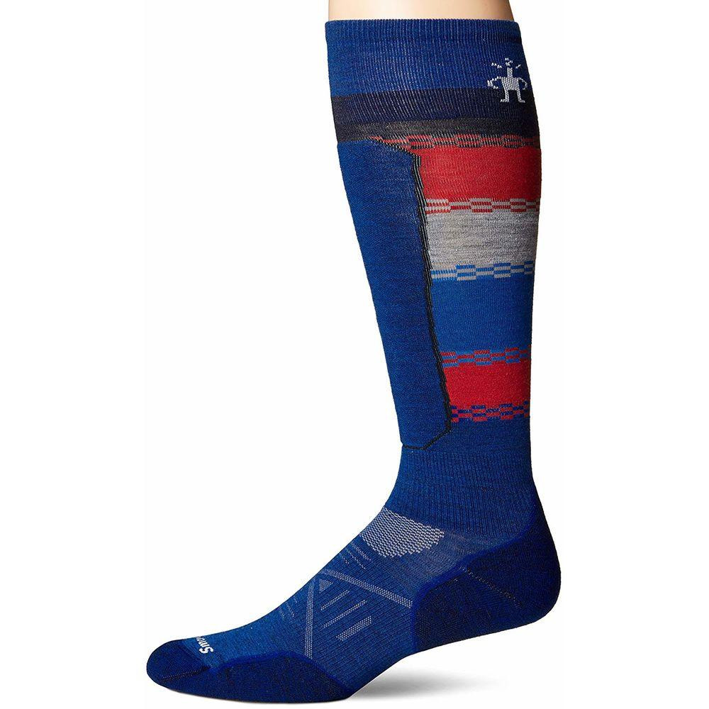 Smartwool Термошкарпетки чоловічі  Men's PhD Light Elite Pattern Socks Dark Blue (SW 1329.491), Розмір M - зображення 1