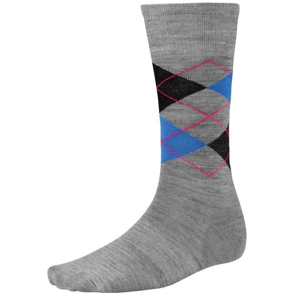 Smartwool Термошкарпетки чоловічі  Men's Diamond Slim Jim Socks Light Gray Heather (SW SW965.883), Розмір M - зображення 1