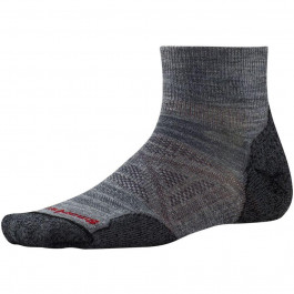 Smartwool Термошкарпетки чоловічі  Men's PhD Outdoor Light Mini Socks Medium Gray (SW 01066.052), Розмір XL