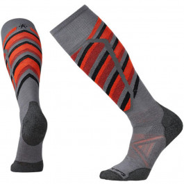 Smartwool Термошкарпетки чоловічі  Men's PhD Ski Medium Pattern Socks Graphite (SW 15036.018), Розмір M