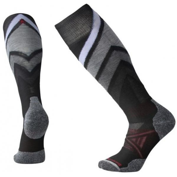 Smartwool Термошкарпетки чоловічі  Men's PhD Ski Medium Pattern Black (SW B01097.001), Розмір XL - зображення 1