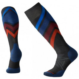 Smartwool Термошкарпетки чоловічі  Men's PhD Ski Medium Pattern Charcoal (SW B01097.003), Розмір XL