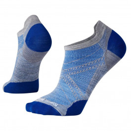Smartwool Термошкарпетки чоловічі  Men's PhD Run Ultra Light Micro Socks Gray/Dark Blue (SW SW148.870), Розмір