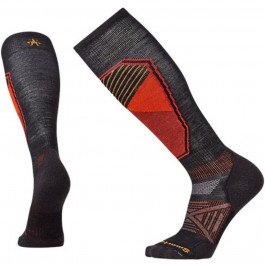 Smartwool Термошкарпетки чоловічі  Men's PhD Ski Light Pattern Socks Black (SW 15035.001), Розмір XL