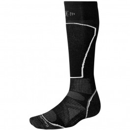 Smartwool Термошкарпетки чоловічі  Men's PhD Ski Light Socks Black (SW SW005.001), Розмір XL