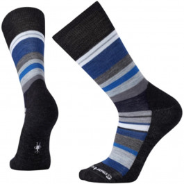 Smartwool Термошкарпетки чоловічі  Men's Saturnsphere Socks Charcoal Heather/Blue Ice (SW SW942.769), Розмір M