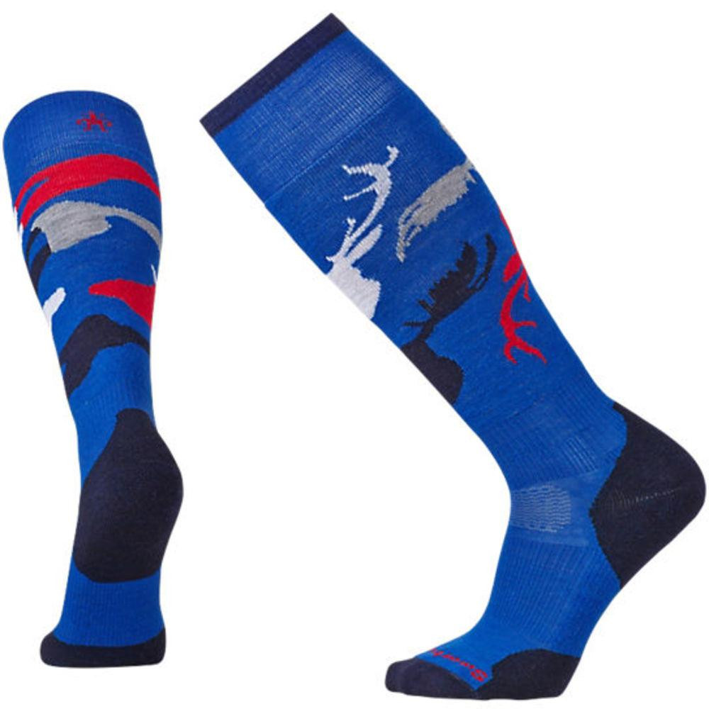 Smartwool Термошкарпетки чоловічі  Men's PhD Slopestyle Light Revelstoke Socks Bright Blue (SW 15042.378), Роз - зображення 1