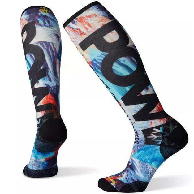Smartwool Термошкарпетки чоловічі  Ski Zero Cushion POW Print Over The Calf Socks Capri (SW SW001594.810), Роз - зображення 1