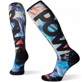 Smartwool Термошкарпетки чоловічі  Ski Zero Cushion POW Print Over The Calf Socks Capri (SW SW001594.810), Роз