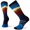 Smartwool Термошкарпетки чоловічі  Ski Full Cushion Alpenglow Pattern Socks Deep Navy (SW SW001285.092), Розмі - зображення 1