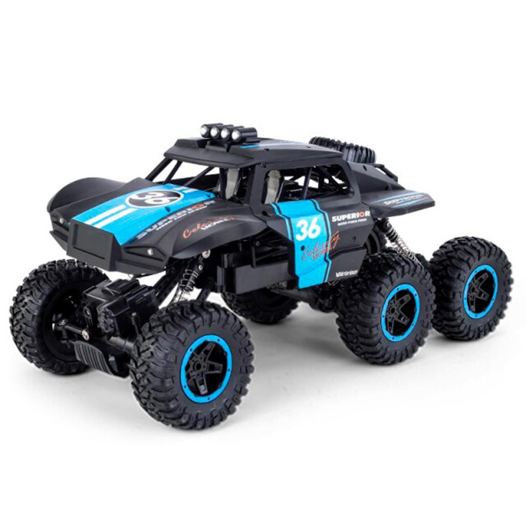 JJRC Q101 1:12 Off-Road Vehicle 6WD (Black/Blue) - зображення 1