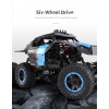 JJRC Q101 1:12 Off-Road Vehicle 6WD (Black/Blue) - зображення 4